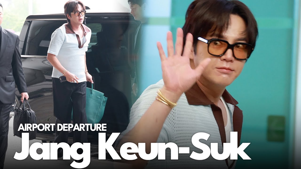 [4K] 장근석, 김포공항 출국 | Jang Keun-Suk Airport Departure