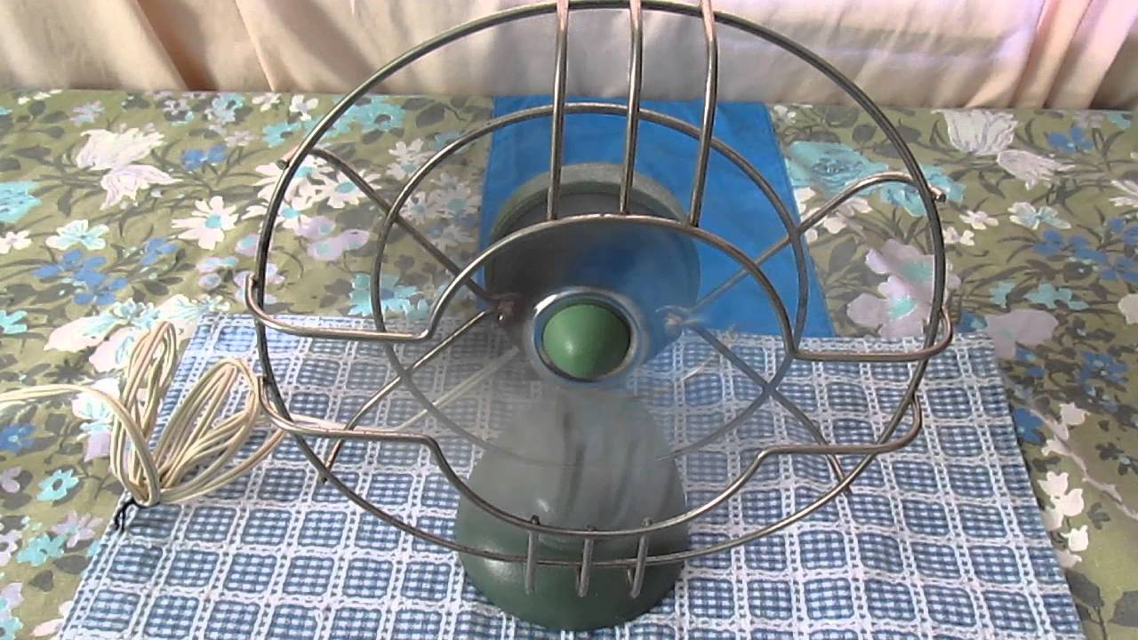 1934 8 inch electrex vintage electric fan