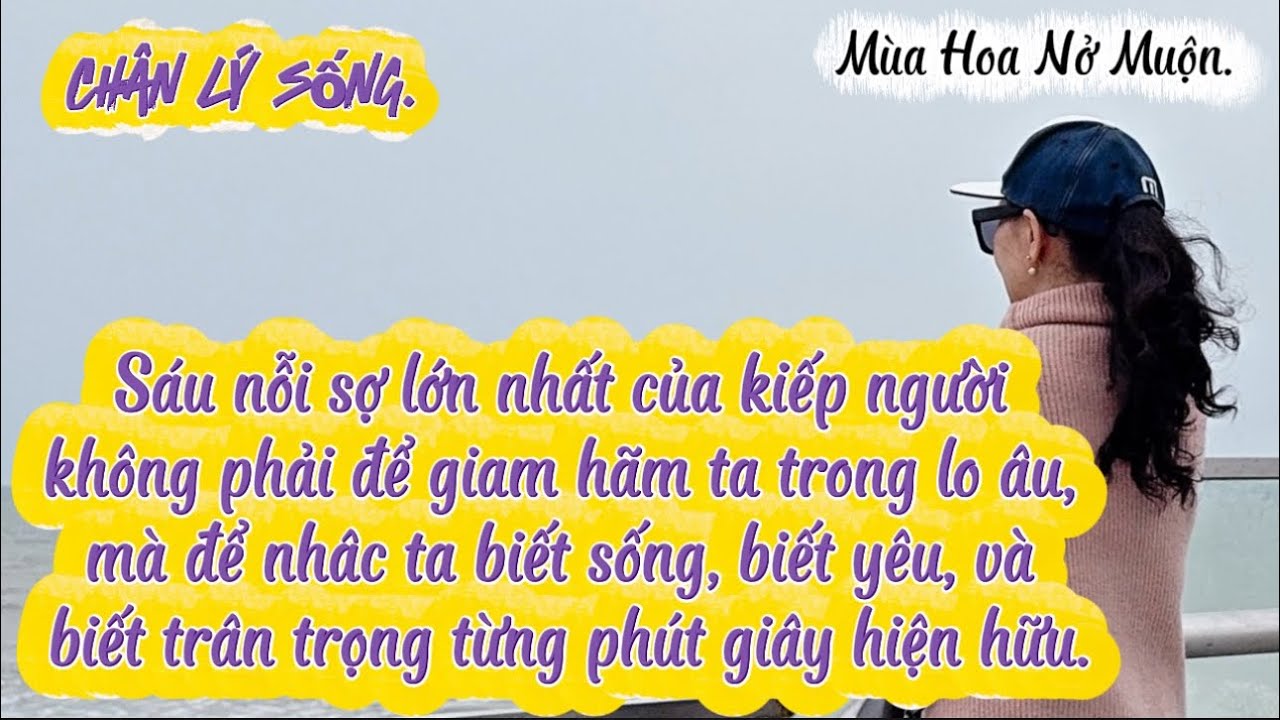 6 nỗi sợ của một kiếp người.. mở ra thông điệp chữa lành..#chânlýsống 