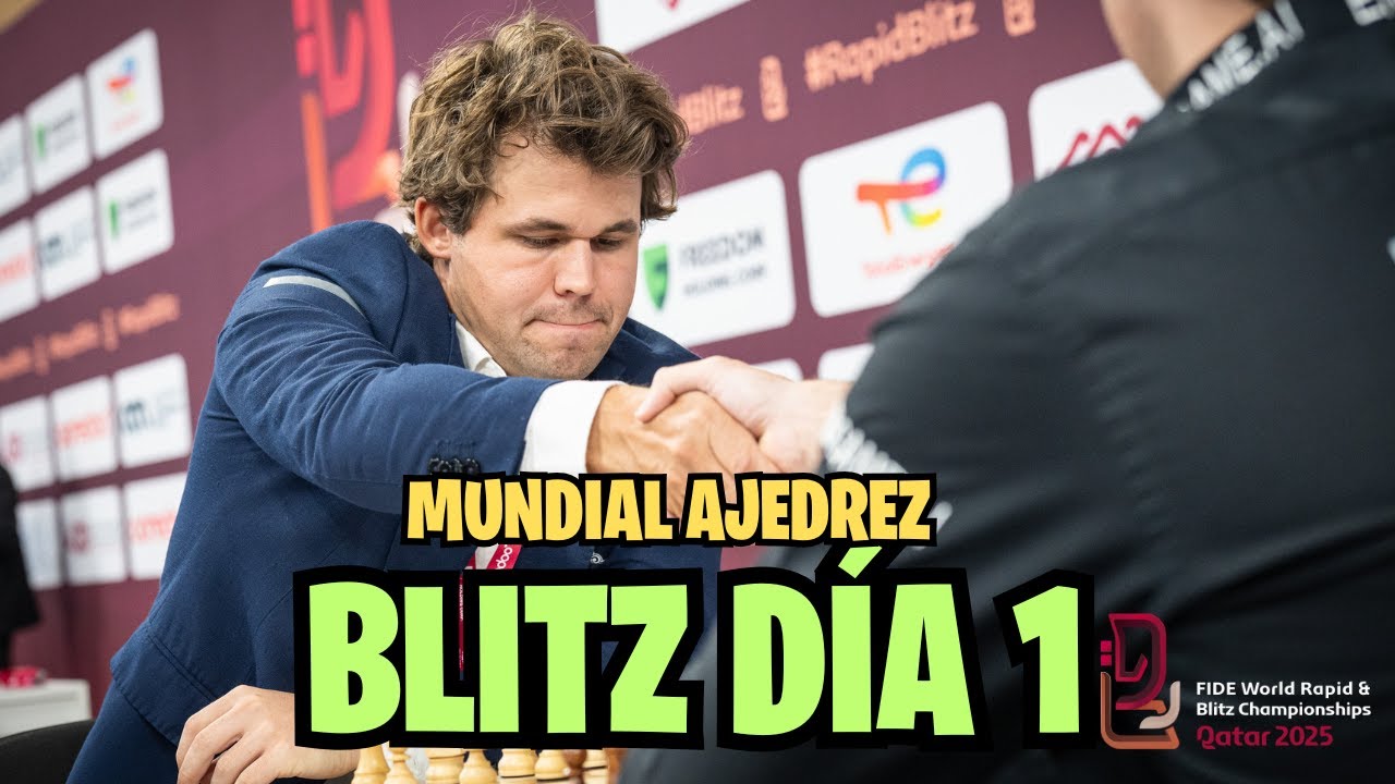 BLITZ DÍA 1🔥CARLSEN, NAKAMURA, GUKESH.. comienza el MUNDIAL de AJEDREZ🔴  lichess.org