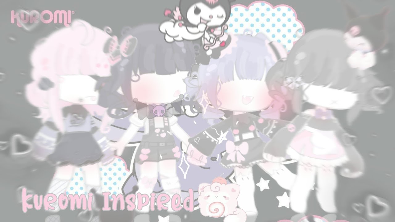 Sanrio Inspired Outfits | Kuromi edition | gacha club