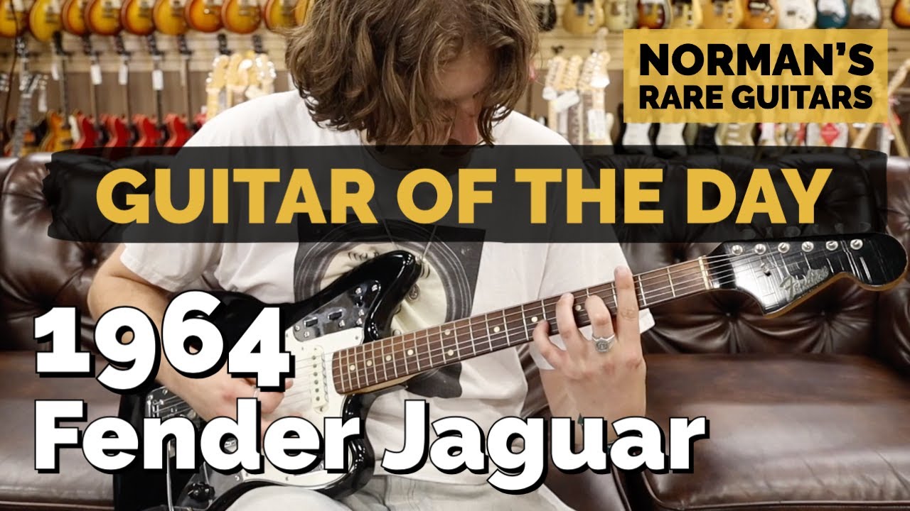 Guitar of the Day: 1964 Fender Jaguar with Matching Headstock | Norman's Rare Guitars