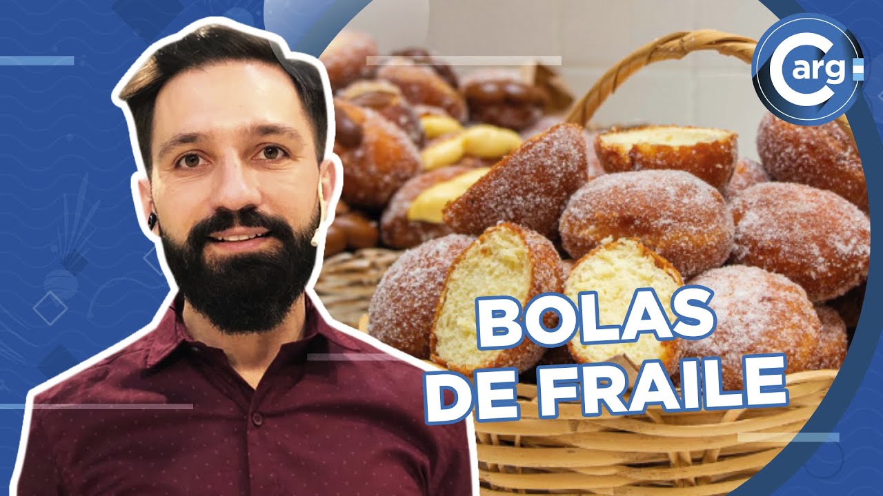 CÓMO SE HACEN LAS BOLAS DE FRAILE