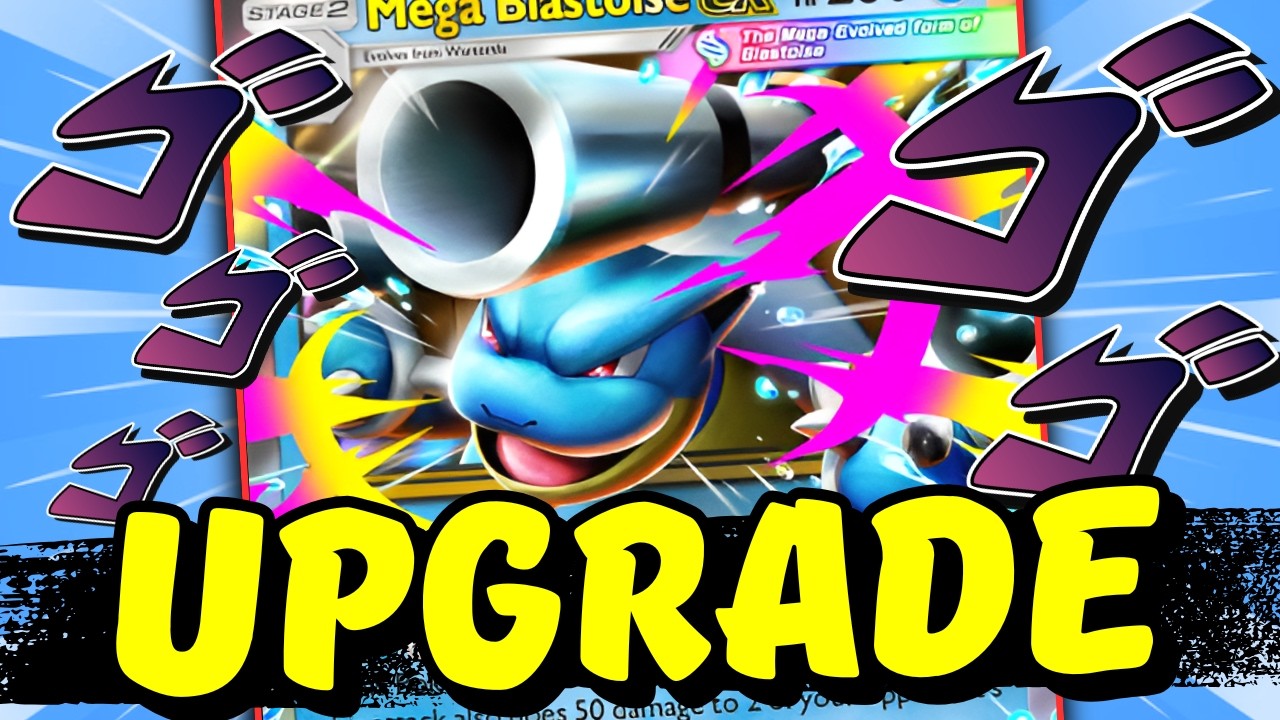 WHEN MEGA BLASTOISE COMES OUT OF NOWHERE | Pokemon TCG Pocket