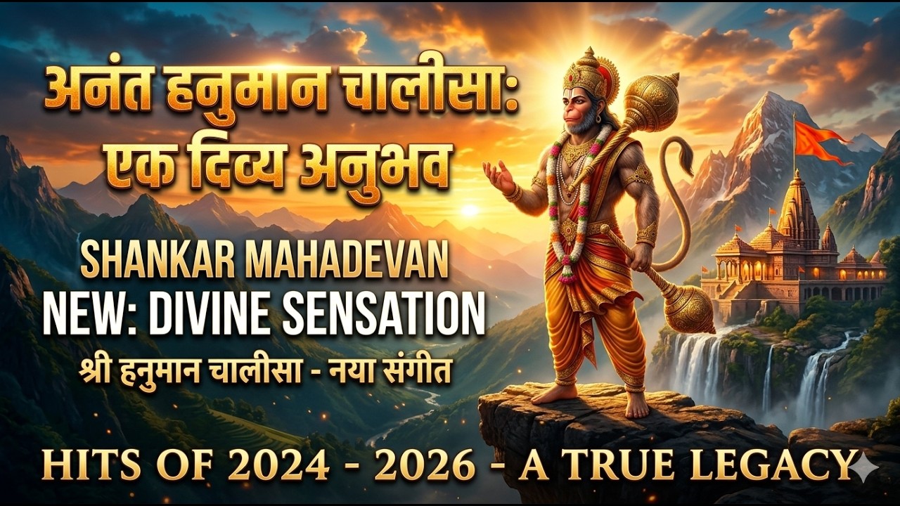 श्री हनुमान चालीसा Hanuman Chalisa I GULSHAN KUMAR I HARIHARAN, Full HD Video, Shree Hanuman Chalisa