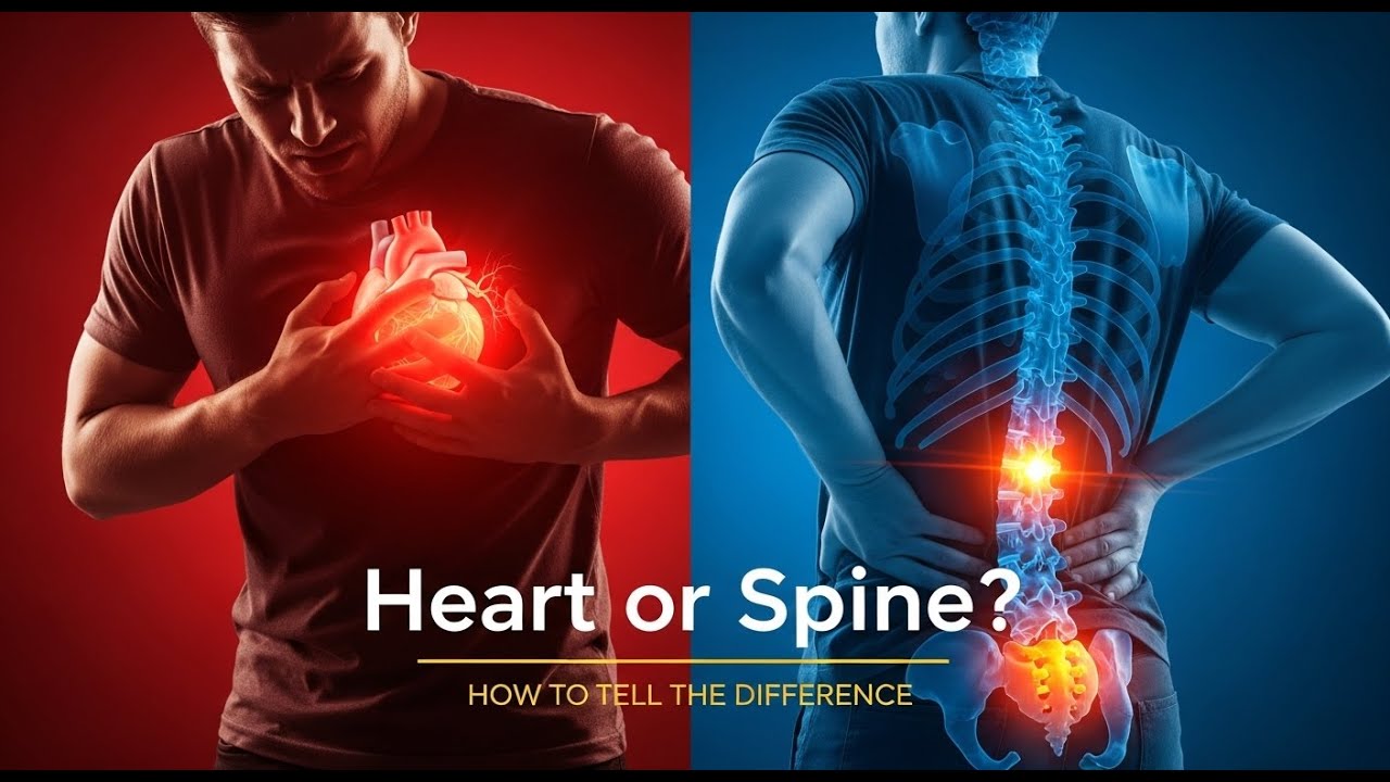 Heart Attack or Herniated Spine? Know the Difference!