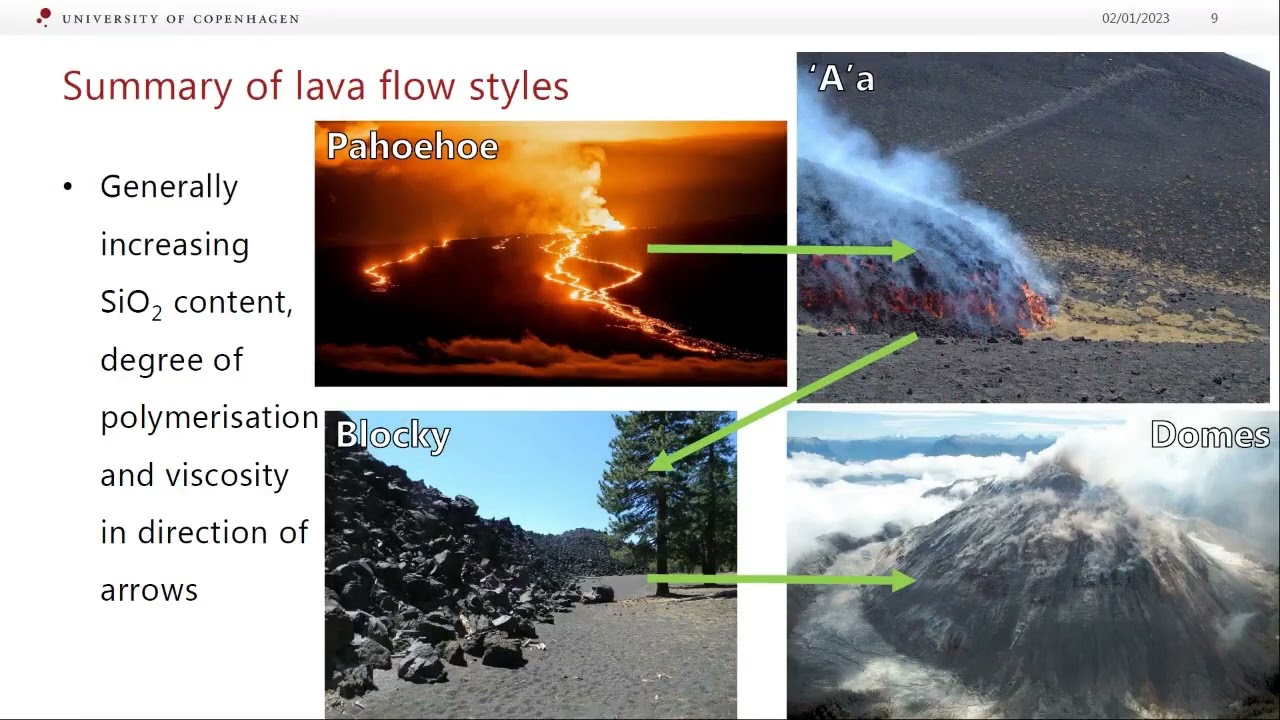 Lecture 5.3 - Flow of viscous magmas and eruption styles (Volcanoes, magmas and their geochemistry)