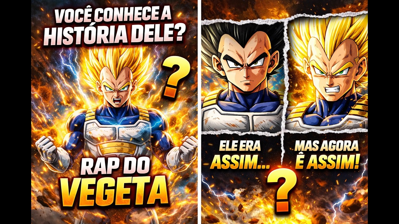 VEGETA&rsquo;S RAP &ndash; Saiyan Pride | Dragon Ball Rap | Official Clip | NerdVerse Beats