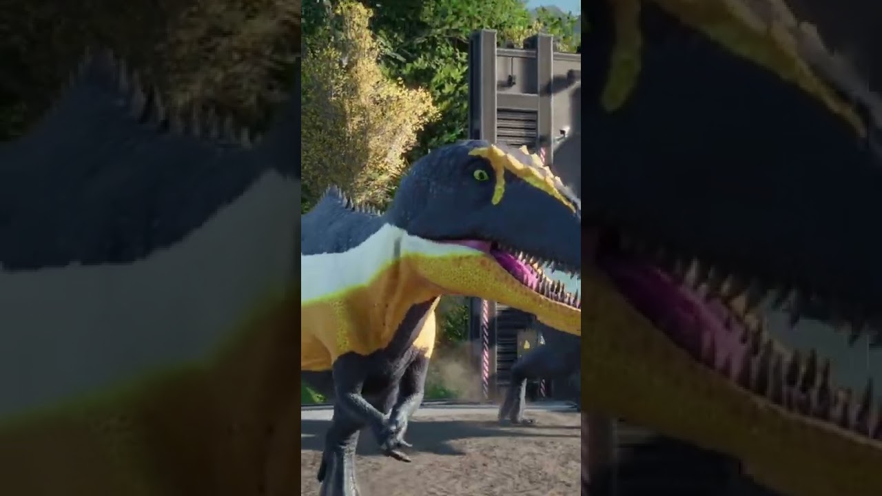 Jurassic World Evolution 2 | Dinosaur King Skins | Releasing Eocarcharia #shorts