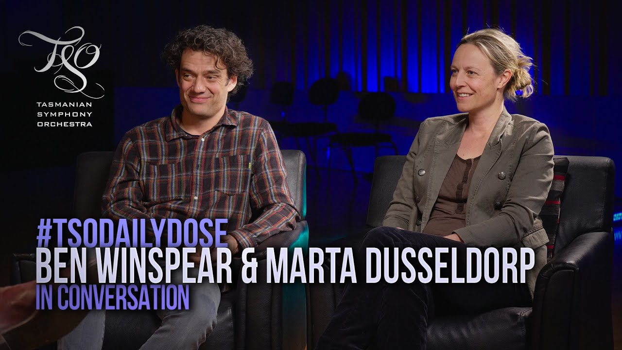#TSODailyDose Ben Winspear & Marta Dusseldorp In Conversation