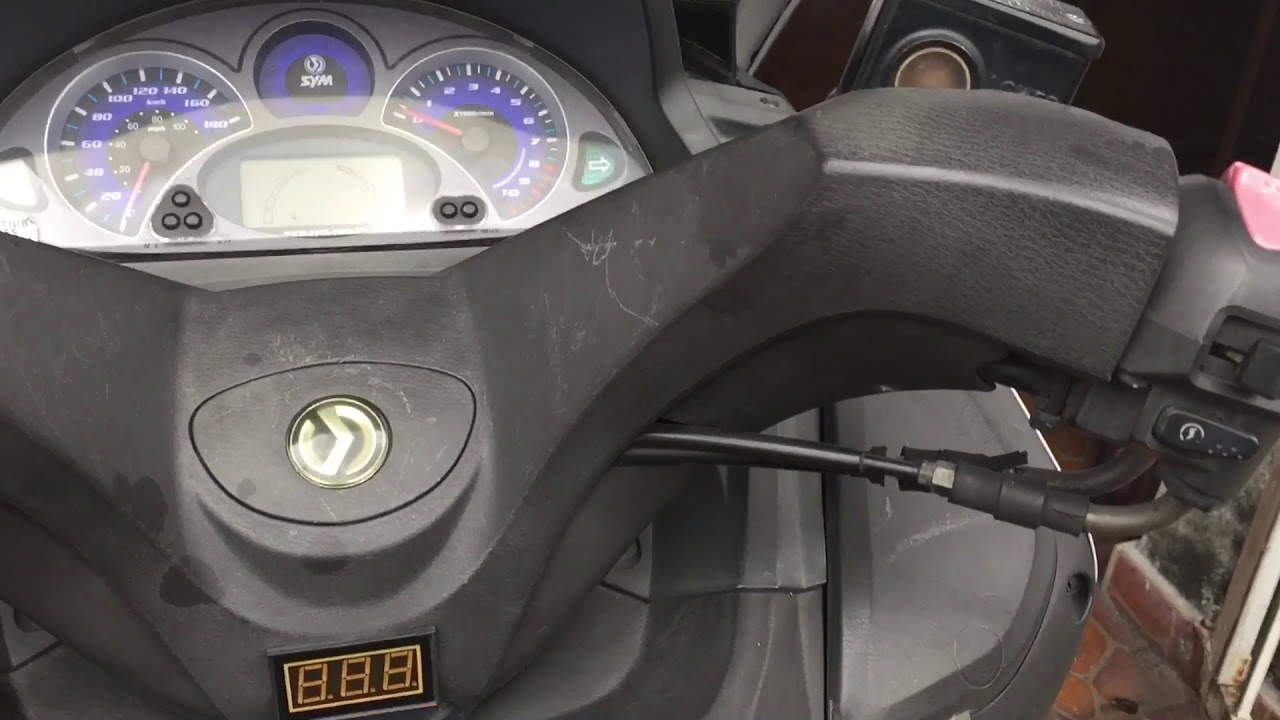 Cara reset ECU SYM Symphony Evo 250i