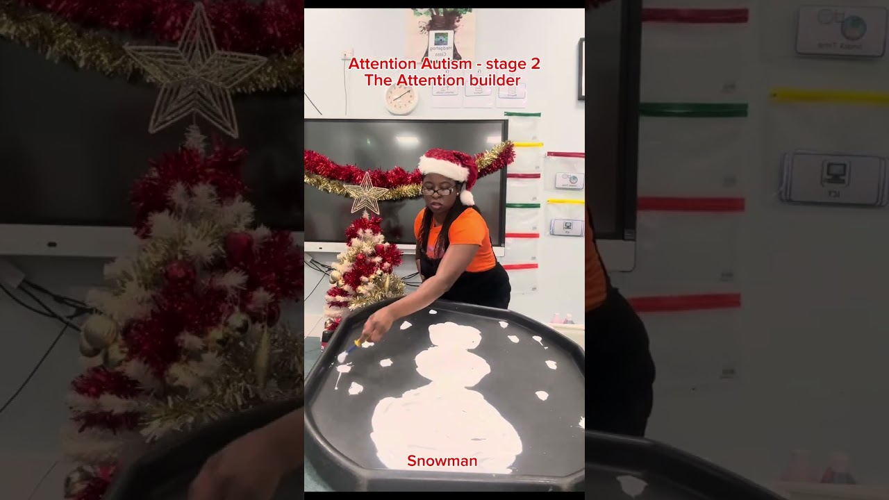 Attention Autism - stage 2 - Snowman
