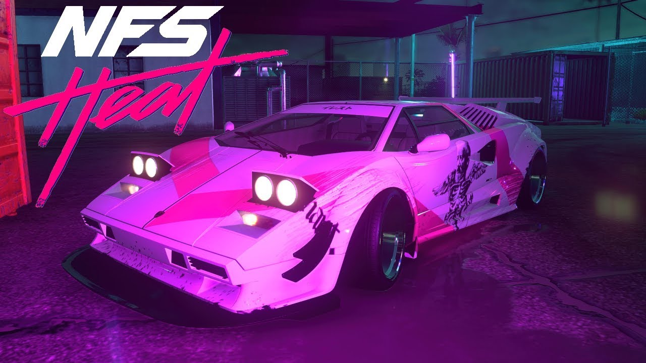 Lamborghini Countach | Need for Speed Heat | Car Showcase