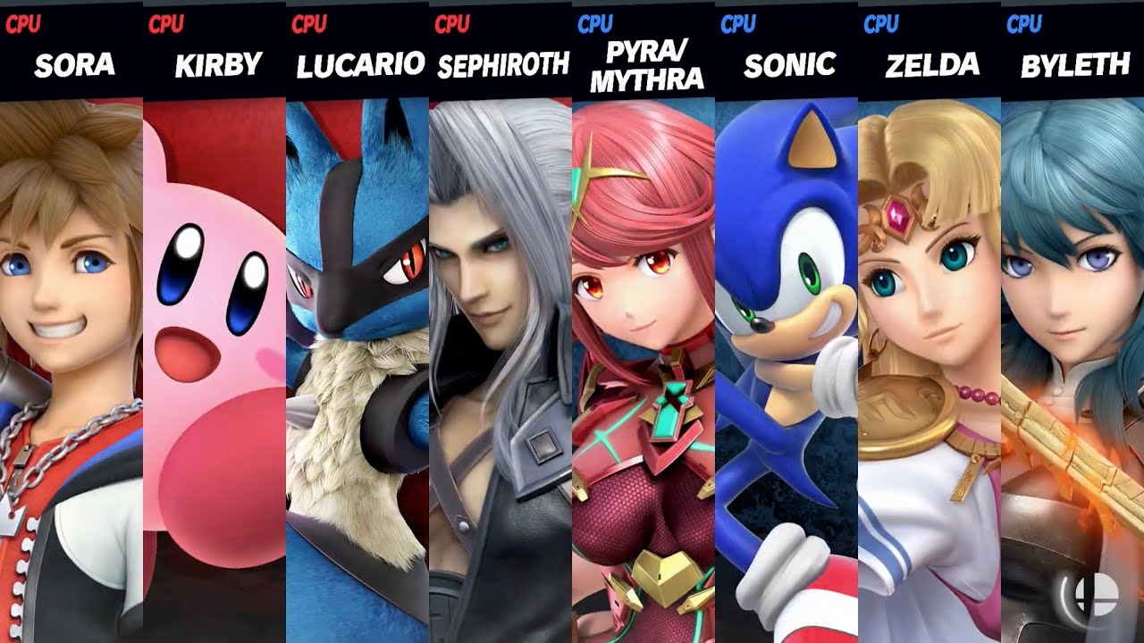 Super Smash Bros. Ultimate - BlueStorm vs Clueless Players