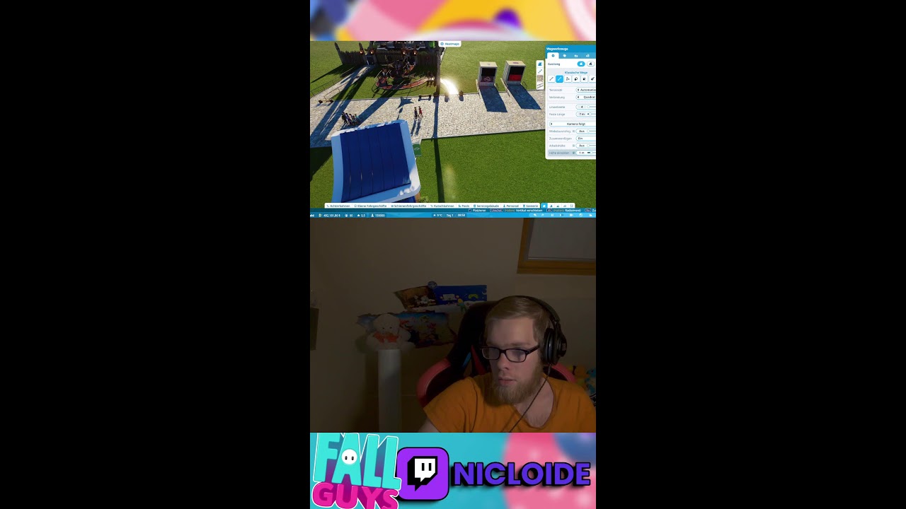 Entspannter Stream