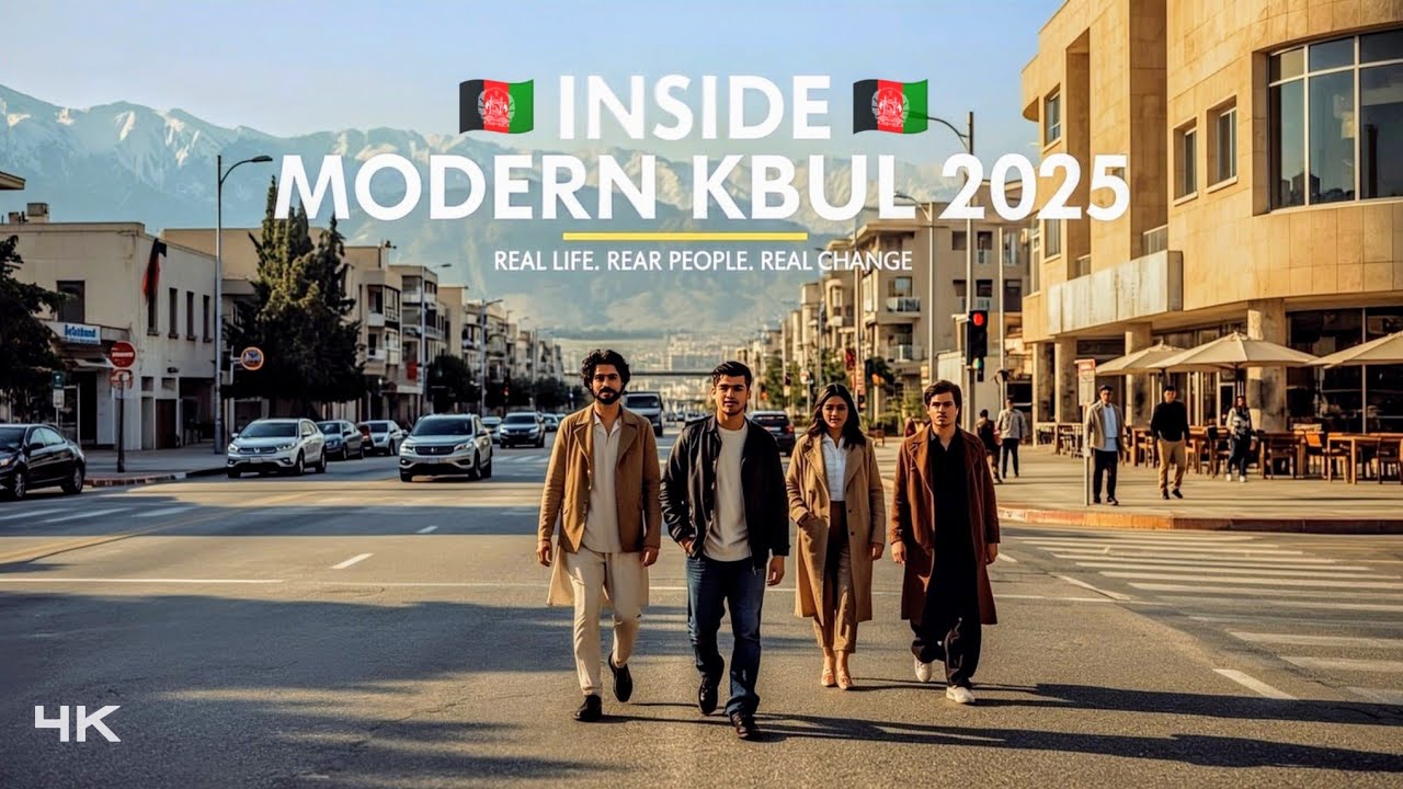 KABUL AFGHANISTAN || The Most Modern City Of AFGHANISTAN || 2025 4K 60fps 