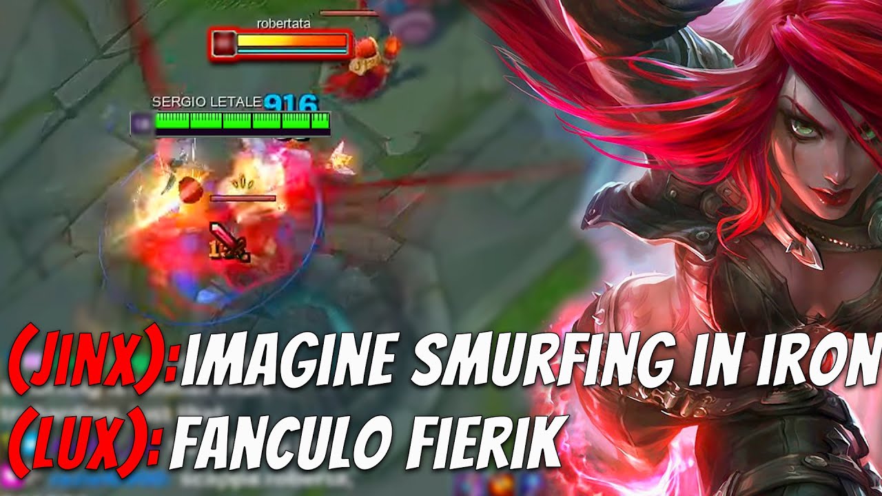 INCONTRO I MIEI HATERS IN IRON - League of Legends ITA #4228