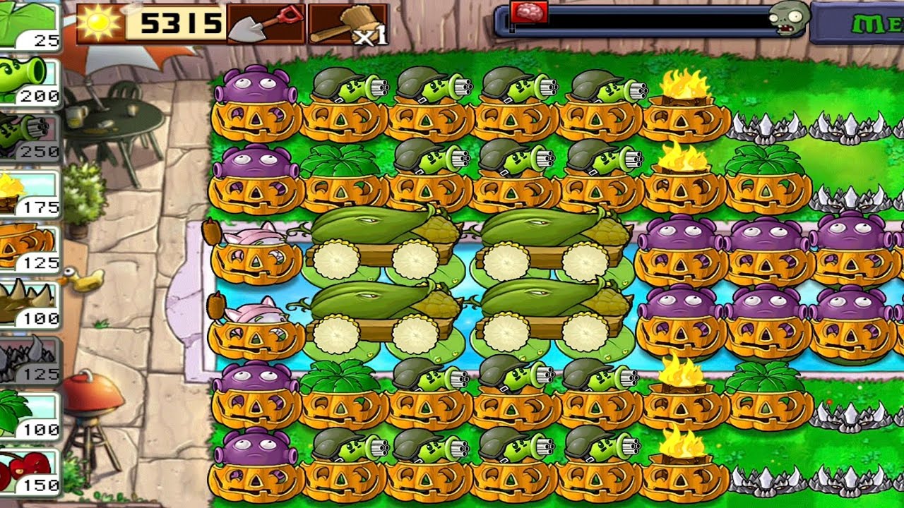 PVZ : Last Stand Endless : 64 - 65 Flags Completed