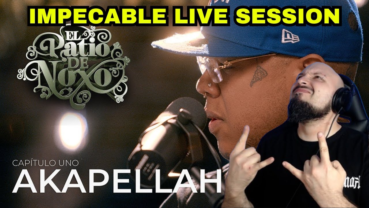 El Patio de Noxo AKAPELLAH // BATERISTA REACCIONA // Nacho Lahuerta