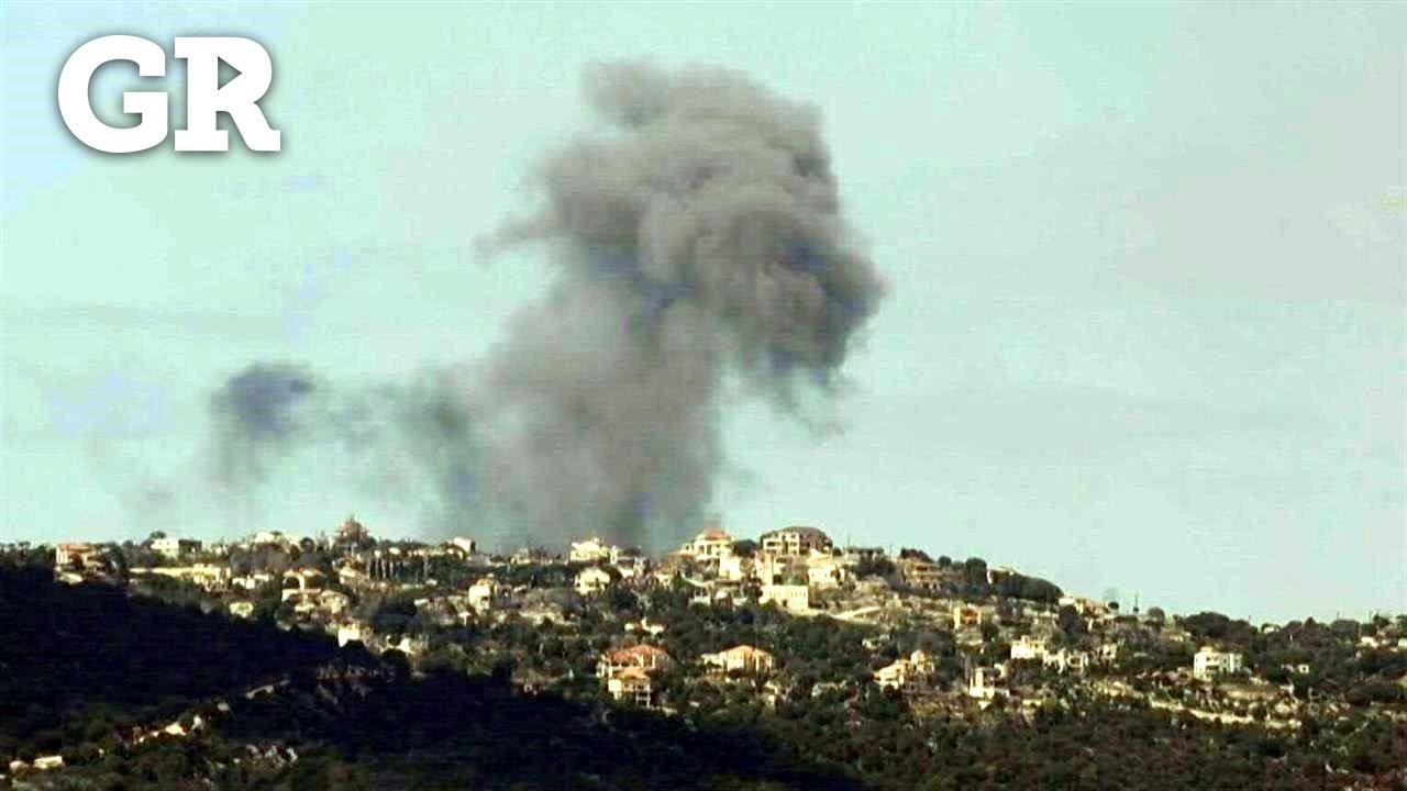 Israel bombardea Líbano tras disparos de cohetes