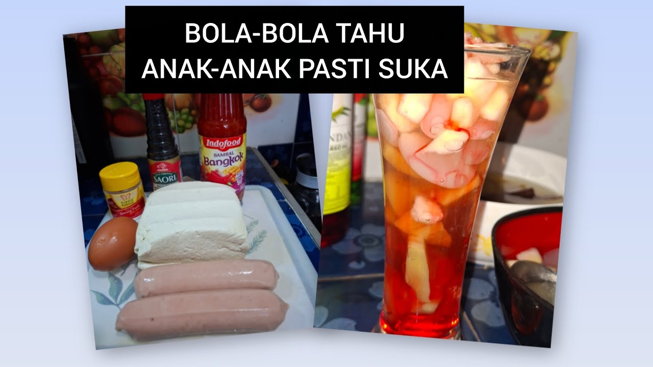 Menu berbuka puasa hari ini olahan tahu  ☺️