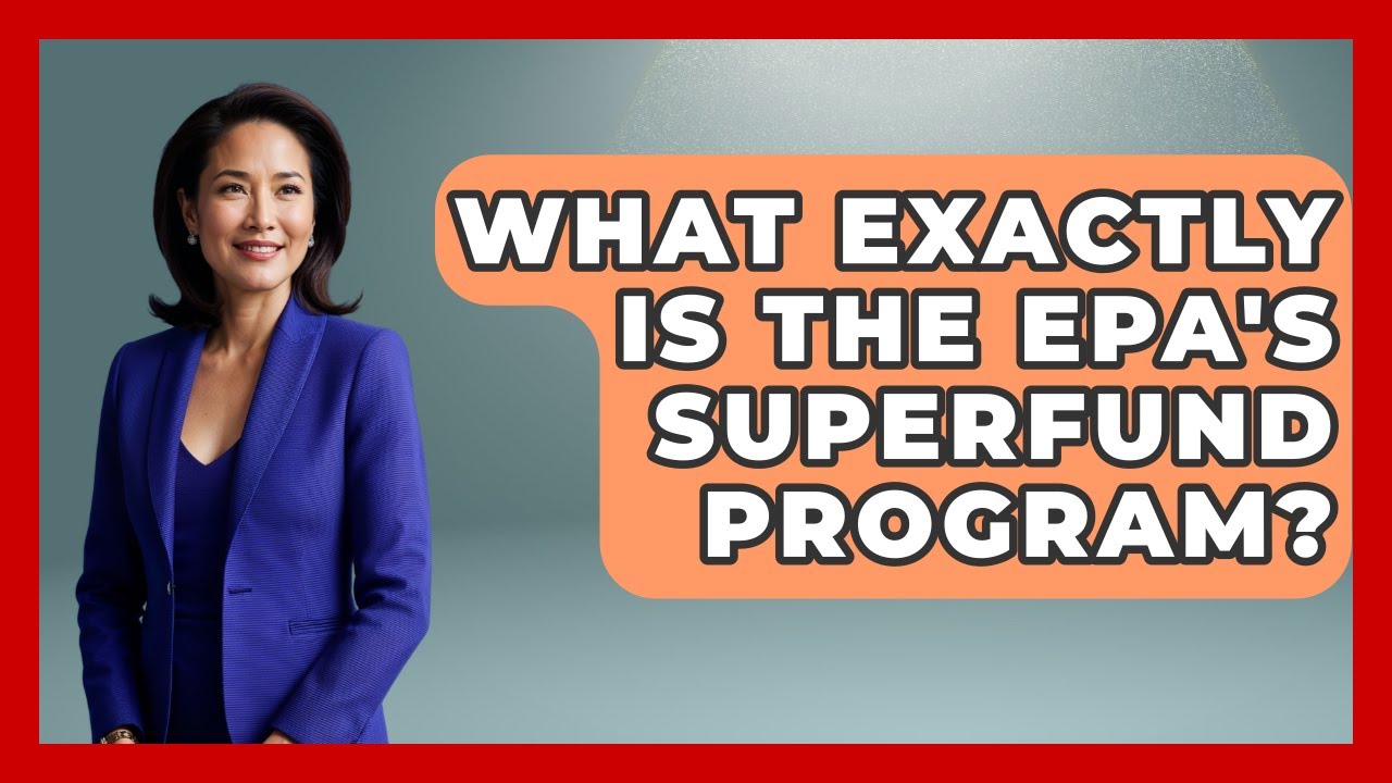 What Exactly Is The EPA's Superfund Program? - The Right Politics