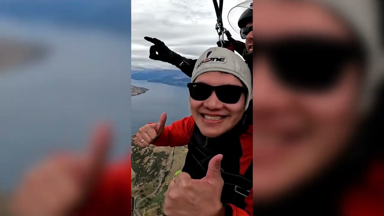 DAY 6: FIRST TIME SKYDIVING NZONE QUEENSTOWN! 🪂 (CRAZY Adrenaline Rush!)