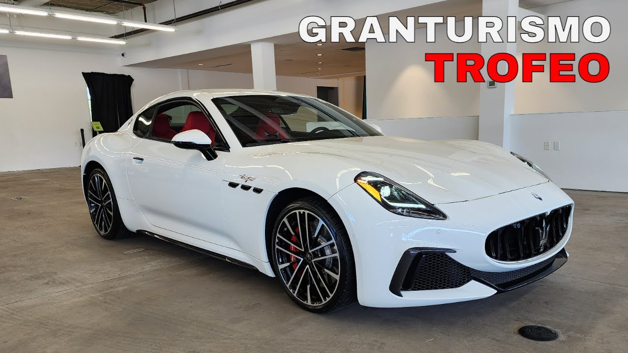 First Look: 2024 Maserati GranTurismo Trofeo Exploring Its Stunning Design and Features