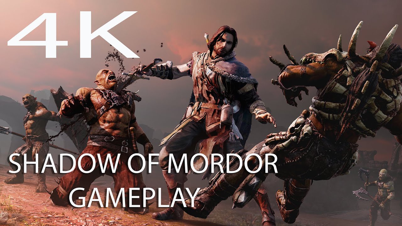 Shadow Of Mordor (4K) PC Gameplay 2016 | i5 6600k/GTX 970