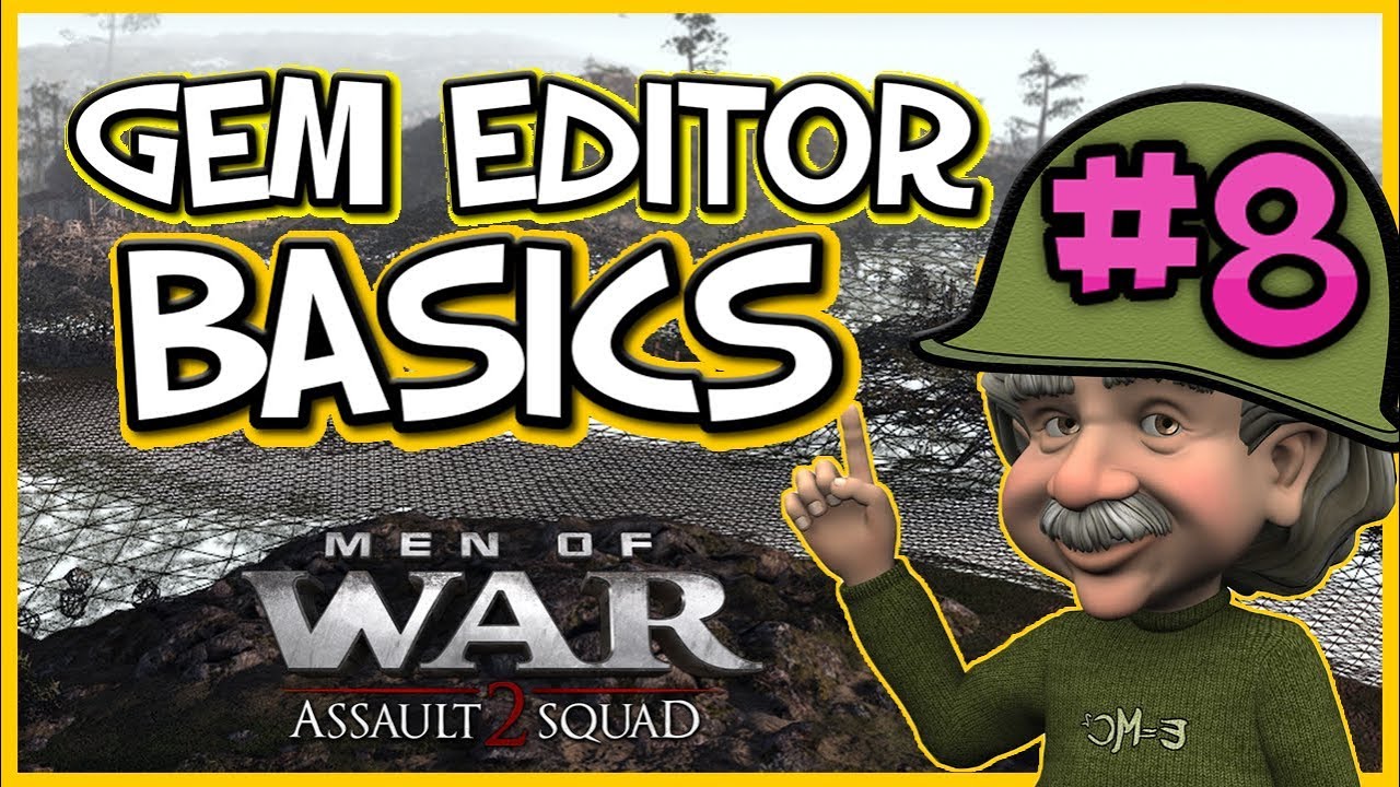 First look at making  Basic Reinforcements Panel - Tutorial 8 - Men of War Assualt Squad 2