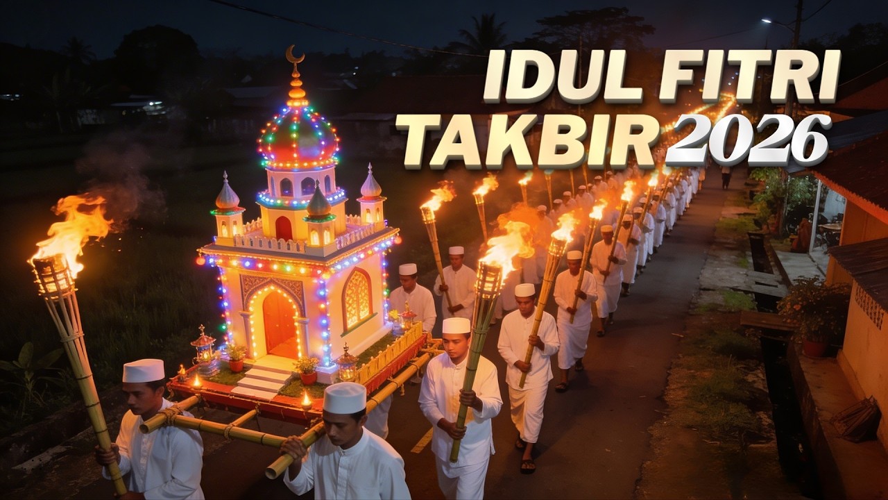 GEMA TAKBIR - Hadroh Gendingan LANGITAN SPESIAL Malam Takbiran Idul Fitri 2026 Bikin Merinding