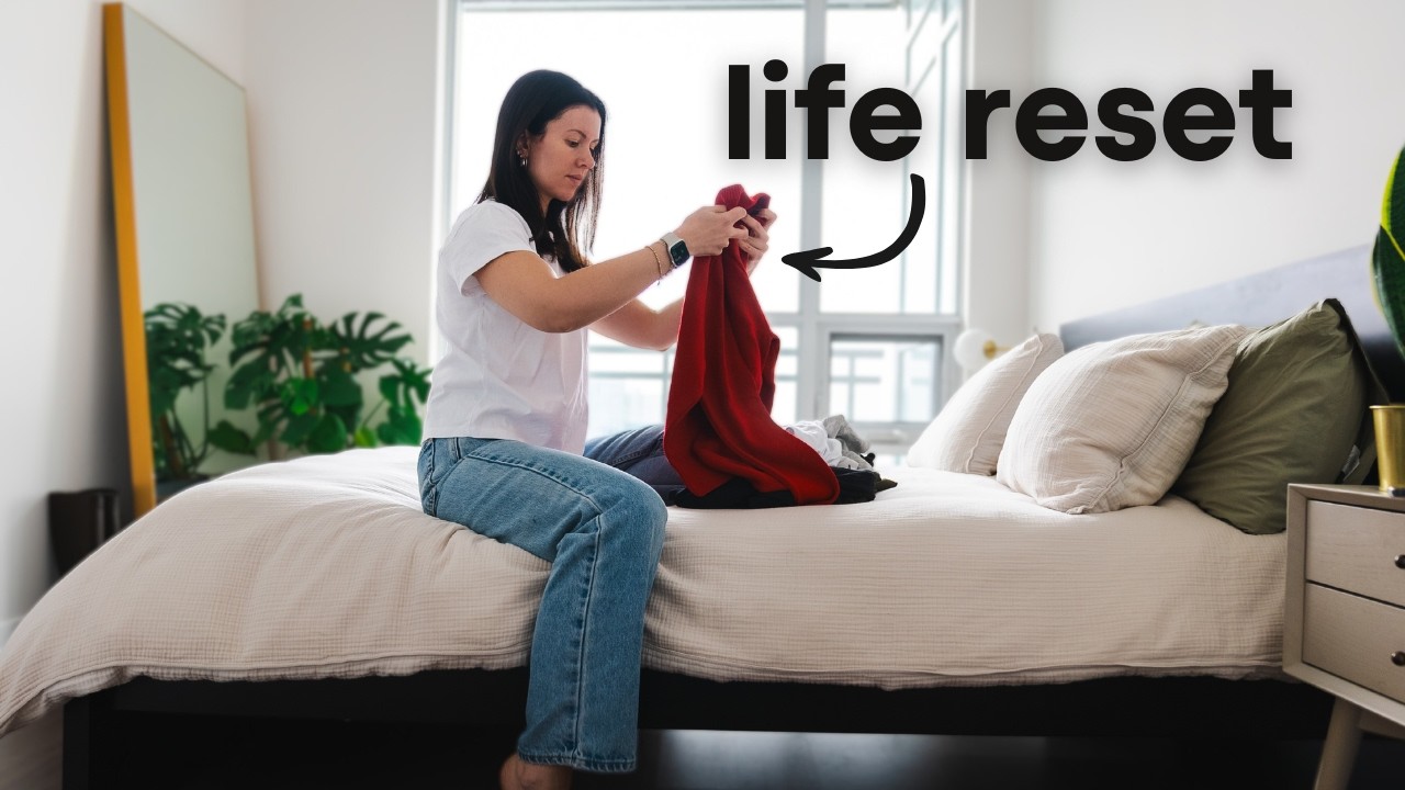 How I Declutter & Reset My Life When It’s A Mess (realistic!)