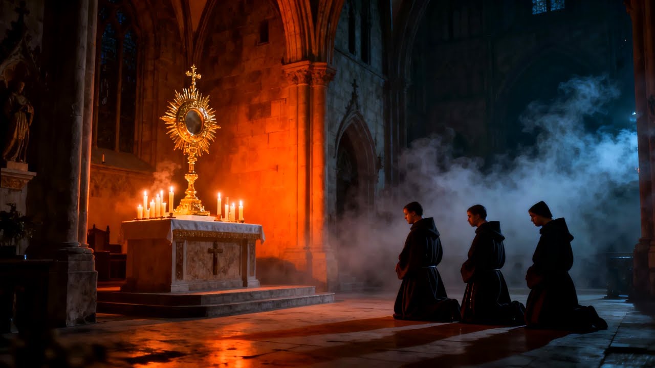 Peaceful Gregorian Chant for Sleep and Healing | Sacred Catholic Prayer for Calm, Serenity, and Rest