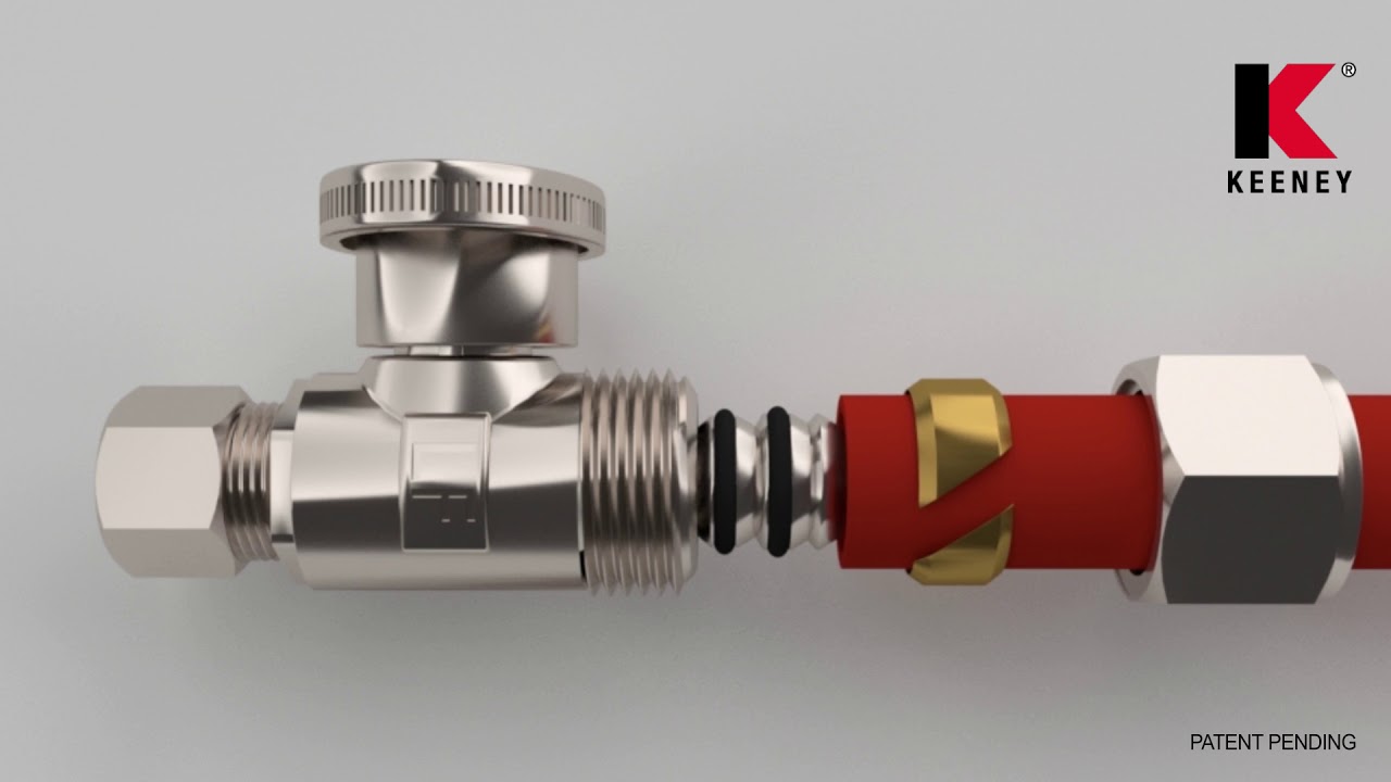 No Crimp&trade; PEX Water Supply Valve