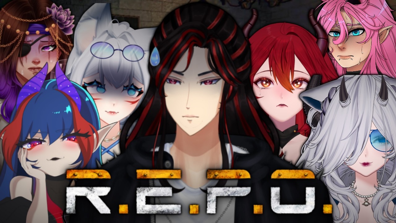 [Vtuber] BORA ROUBAR A CASA DE UM VEIO | R.E.P.O