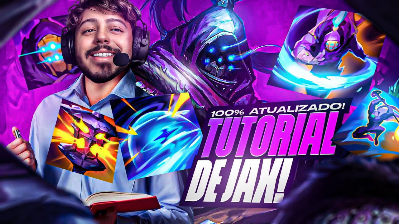 JAX WILD RIFT - TUTORIAL COMPLETO! 100% ATUALIZADO 2026