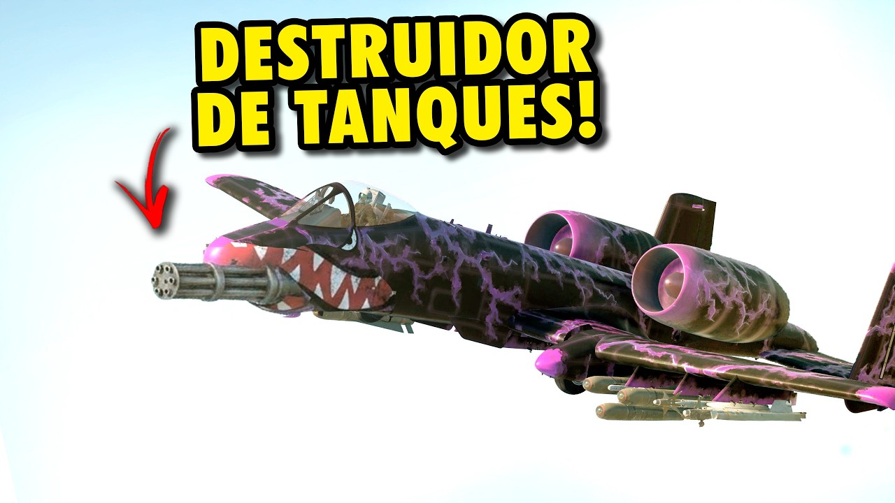 10 Minutos Satisfatórios De um A10 Destruindo TANQUES