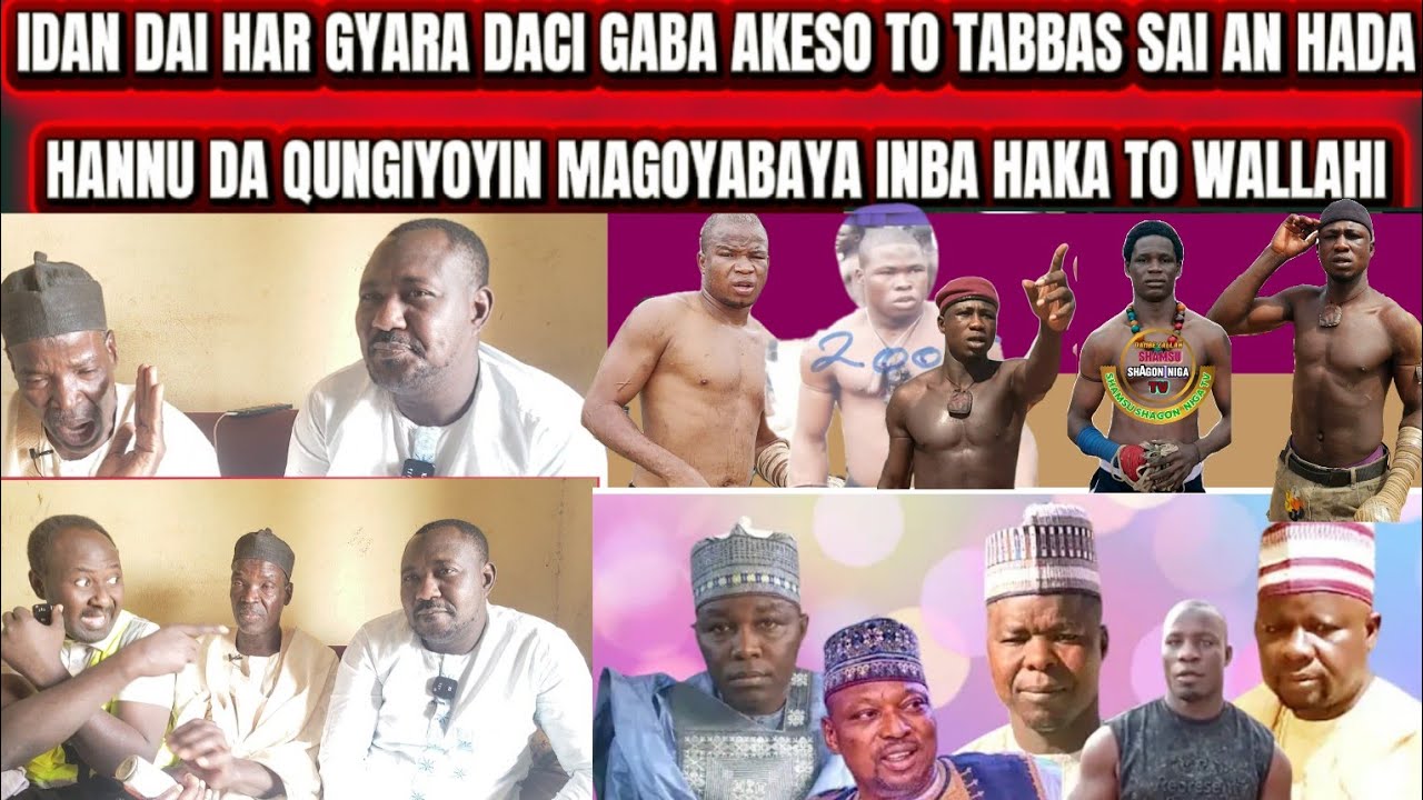 IDAN DAI HAR DA GASKE CI GABA AKESO TO TABBAS SAIFA AN KOMAMA KUNGIYOYIN MAGOYA BAIYA AMMA INBA ????