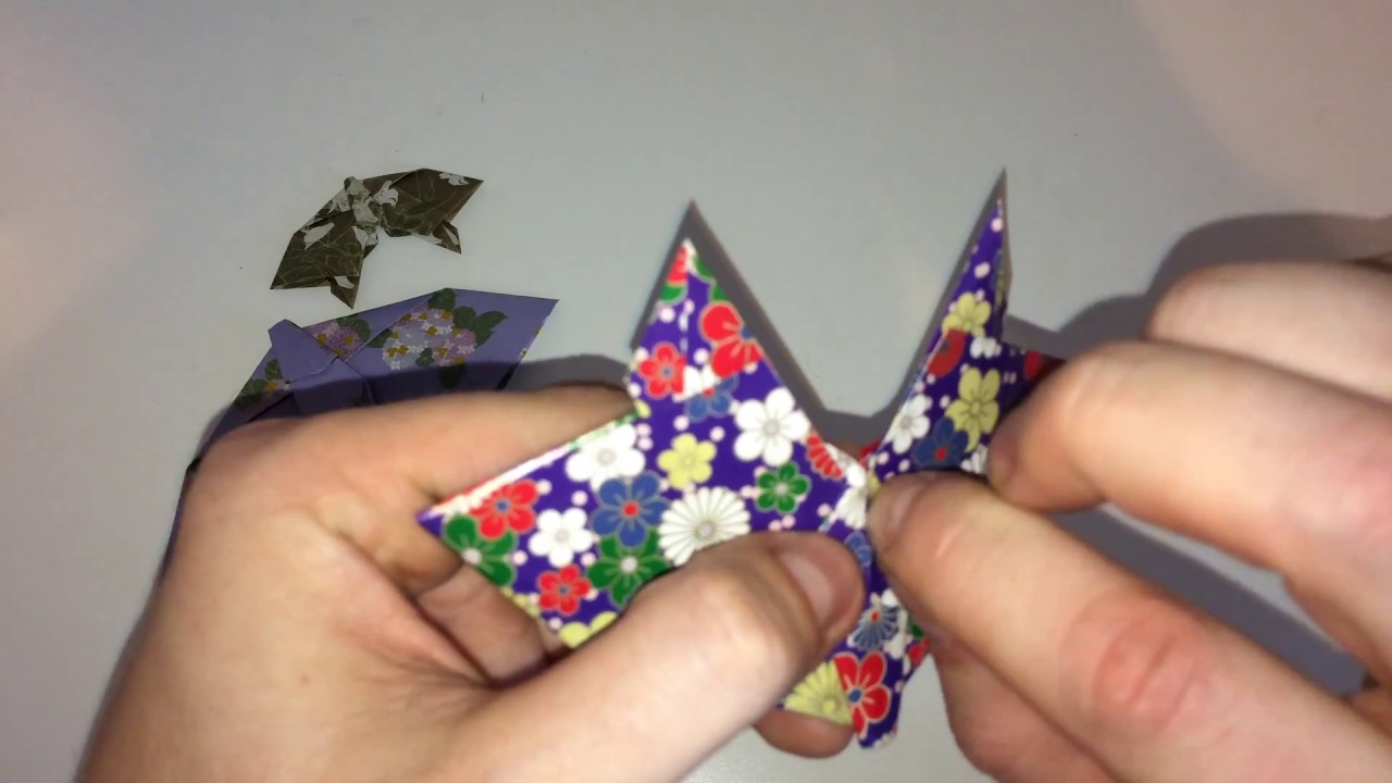 How to fold an Origami Lunar Moth | Silent Origami