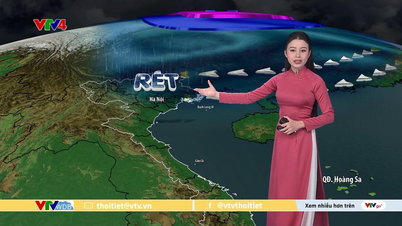 Dự báo thời tiết du lịch 3 ngày tới từ ngày 07 đến ngày 09/02/2026 | VTVWDB