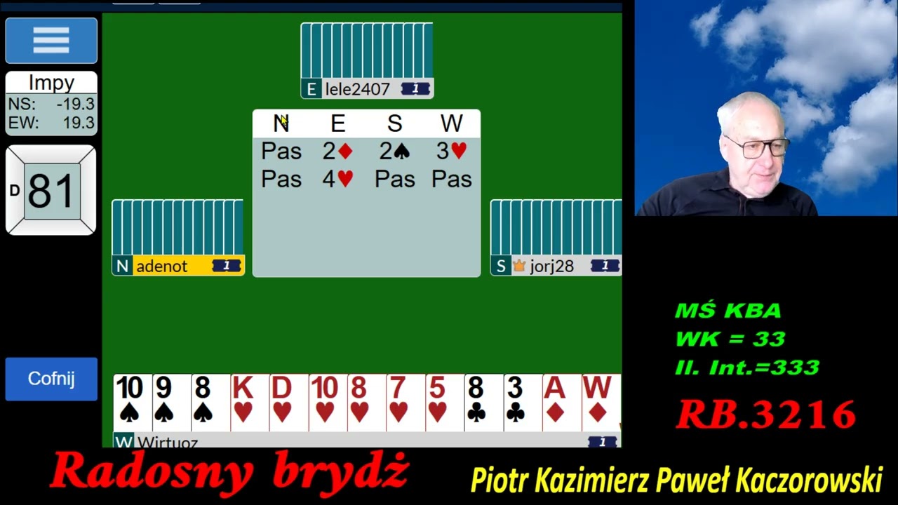 Radosny Brydż RB.3216