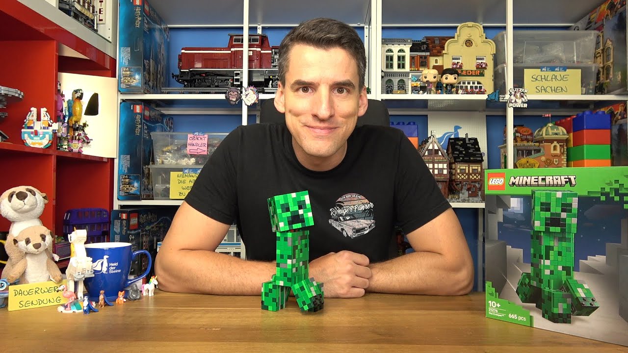 Deko f&uuml;r unter 30&euro; mit Schweinchen: LEGO&reg; Minecraft 21276 Creeper