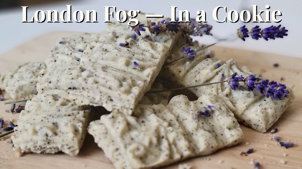 Earl Grey Lavender Shortbread (London Fog–Inspired Cookies)