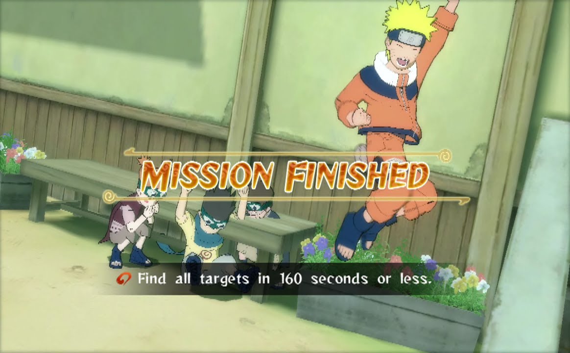 Naruto Ultimate Ninja Storm Walkthrough Part 119 Intense Hide and Seek Battle (ARank Mission)