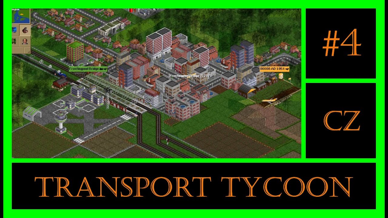 4 - Super Britania - ČSD mód - Open Transport Tycoon Deluxe - [CZ]