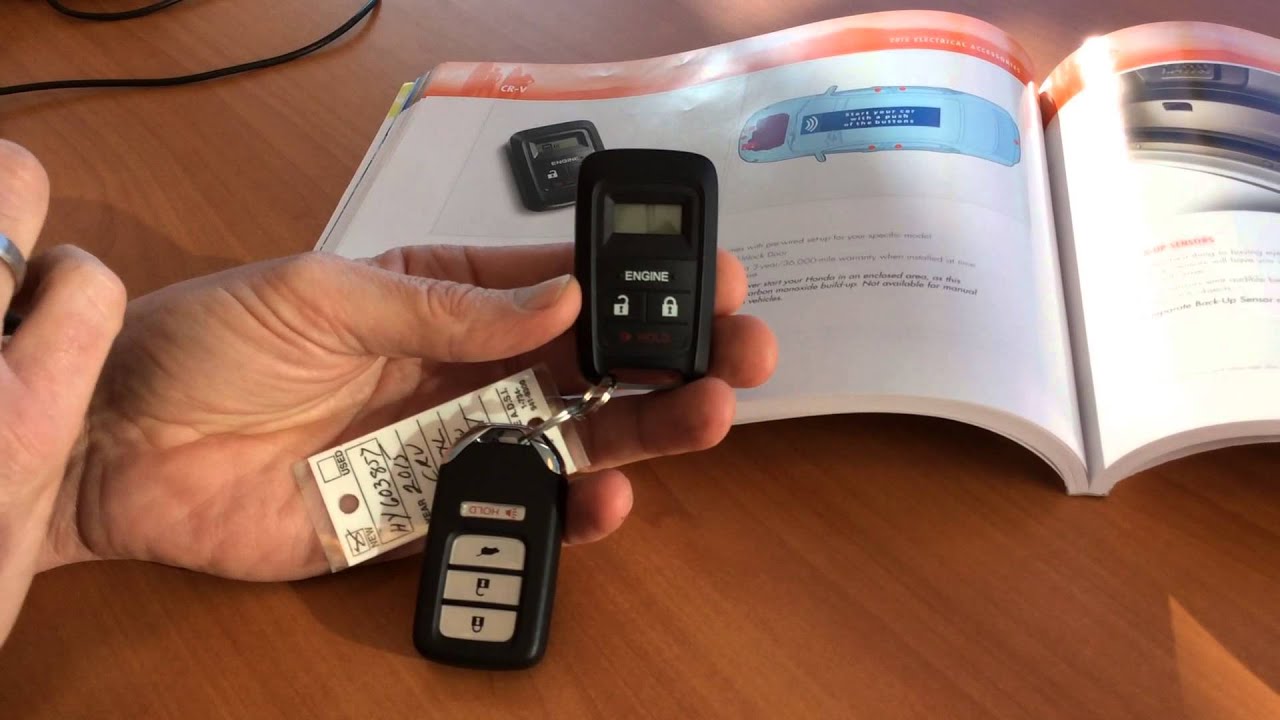 How To Use Honda's Remote Starter!