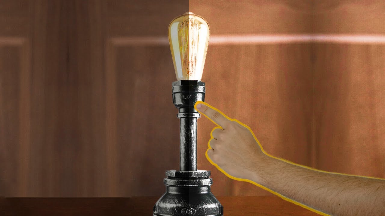 Make ANY Lamp Touch-To-Activate #diy #electronics