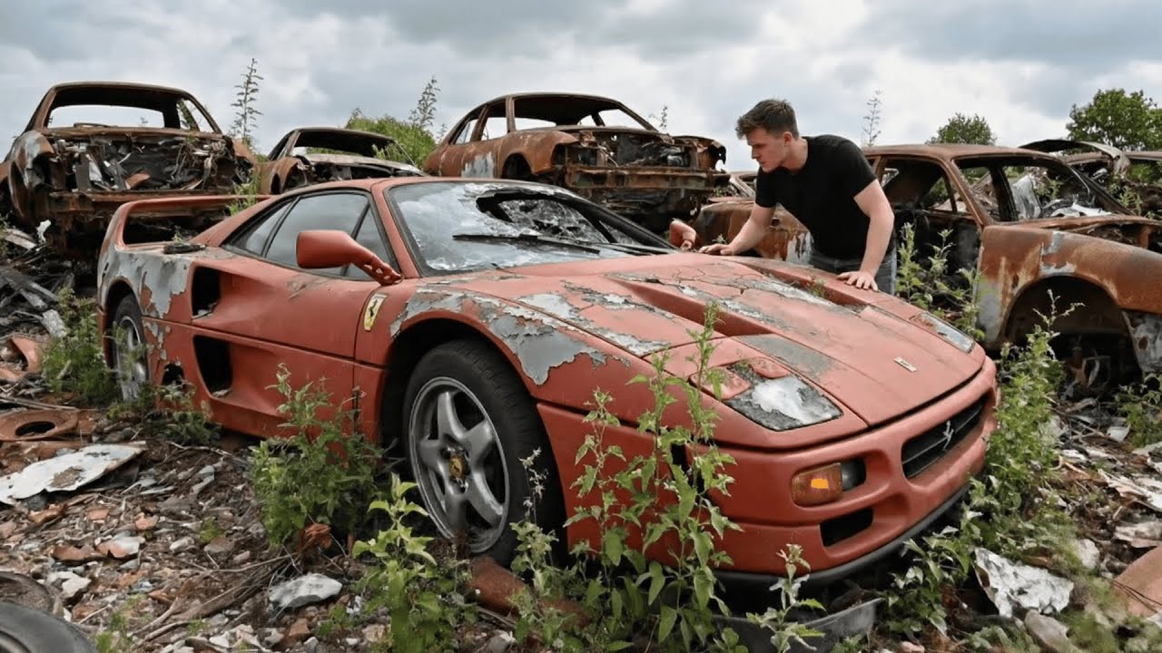 ASMR Car Restoration! Full Restoration of a Ferrari F40 from Total Disrepair to Looking New
