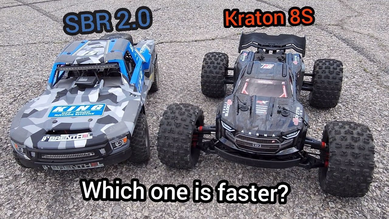 Super Baja Rey 2.0 vs Kraton 8s EXB | Speed Run