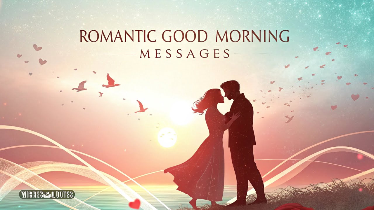 Romantic Good Morning Messages 💕 | Heartfelt Love Quotes for Husband & Wife